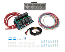 Auto Rod 8 Switch In-Dash Control Module  C/F Finish