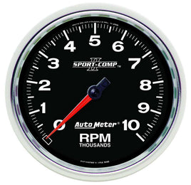 Autometer 5in S/C II In-Dash Tach 10K RPM