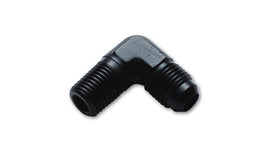 90 Degree Adapter Fitting - AN to 3/8in NTP - Black