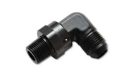 10 Male AN to Male NPT 3/8in 90 Degree Adapter